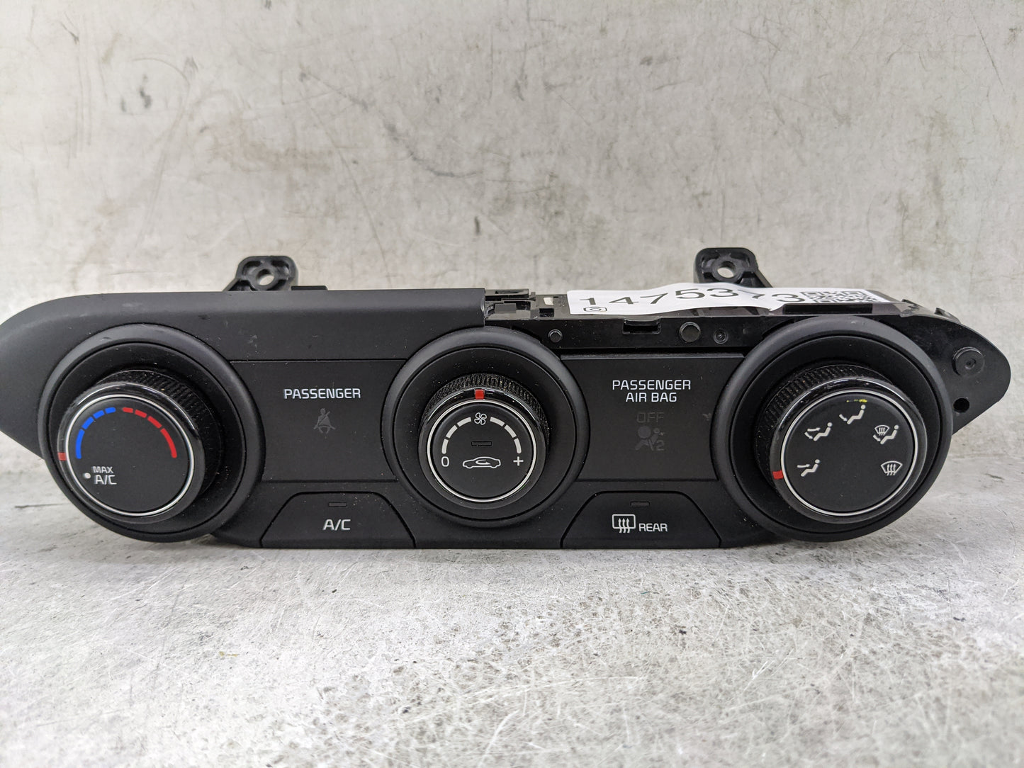 2022 Kia Forte Climate Control Module Temperature AC/Heater Replacement P/N:97250-M6AM0BPG 97250-M6XXX Fits OEM Used Auto Pa