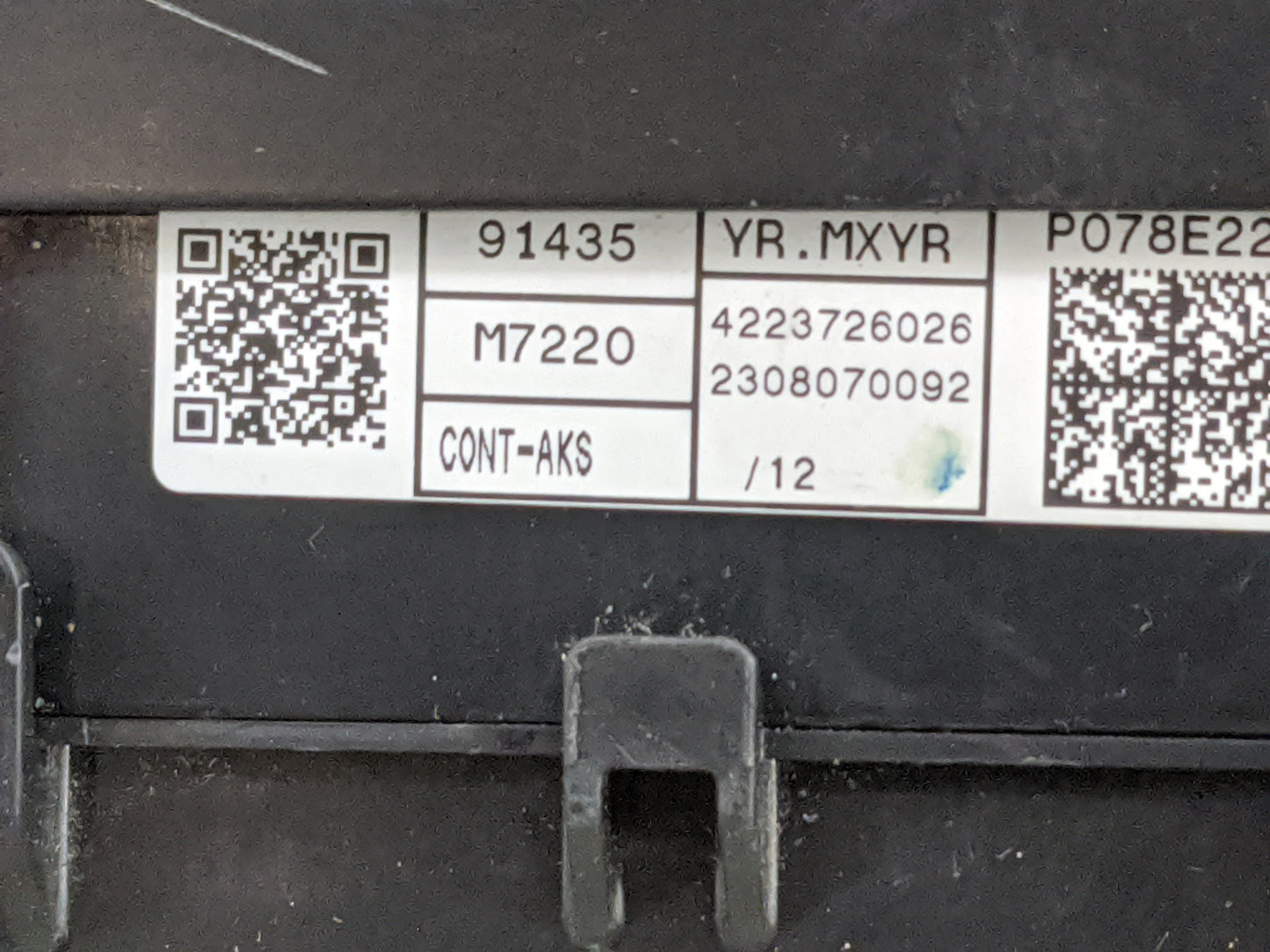 2022 Kia Forte Fusebox Fuse Box Panel Relay Module P/N:91435M7220 4223726026 Fits OEM Used Auto Parts - Oemusedautoparts1.co
