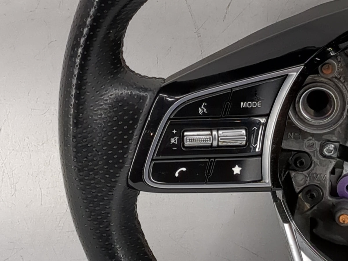 2022-2022 Kia Forte Steering Wheel Oem Black - Oemusedautoparts1.com