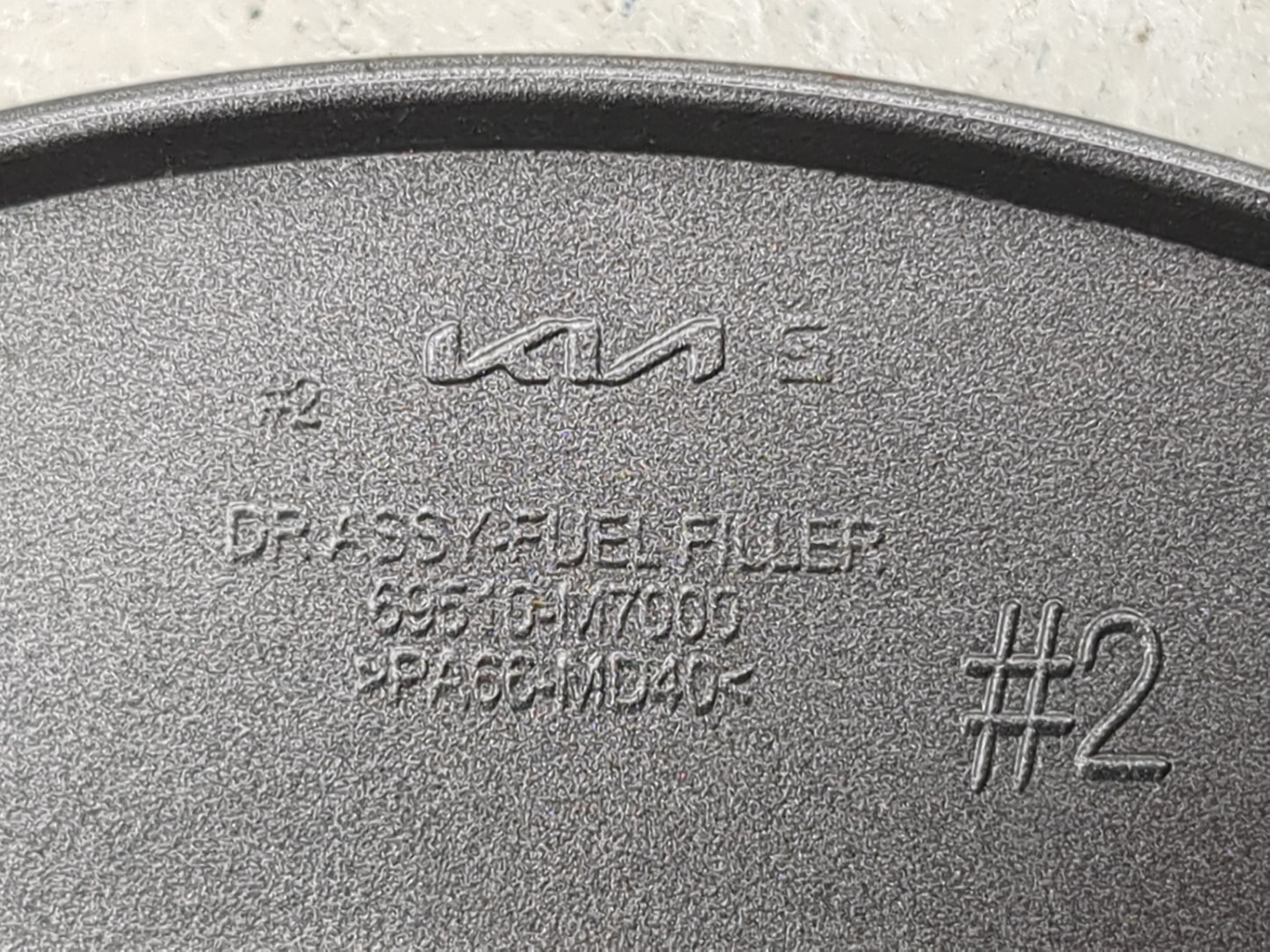 2023 Kia Forte Fuel Tank Door Lid Gas Tank Gray - Oemusedautoparts1.com