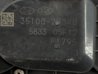 2017-2022 Kia Forte Throttle Body P/N:35100-2B340 Fits Fits 2015 2016 2017 2018 2019 2020 2021 2022 OEM Used Auto Parts - Oe