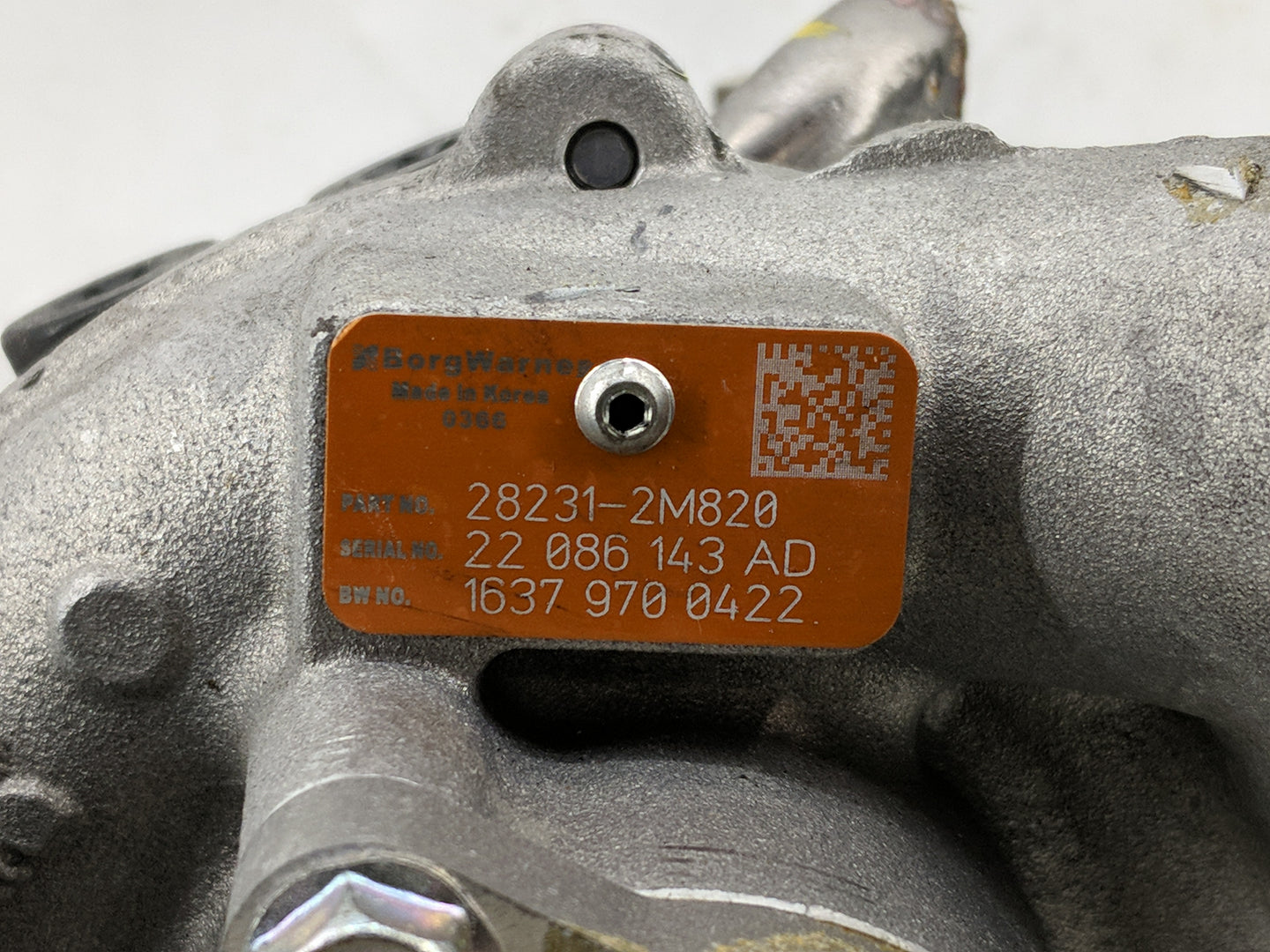 2021-2021 Kia K5 Turbocharger Turbo Charger Super Charger Supercharger - Oemusedautoparts1.com