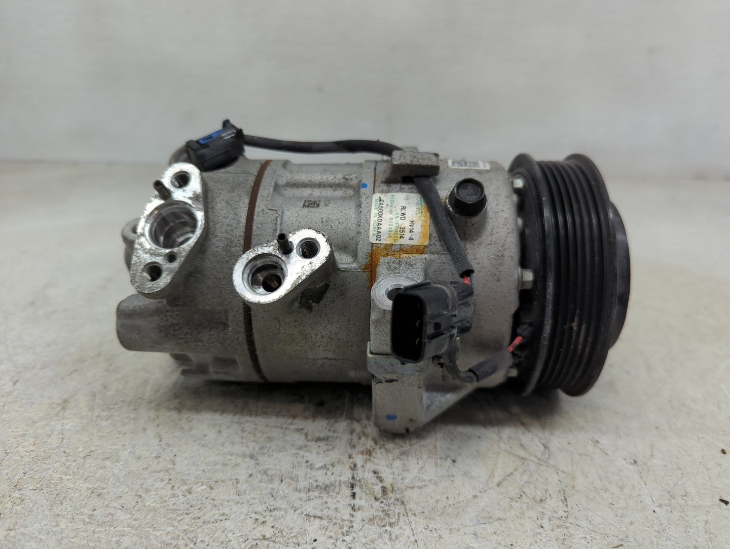 2021-2021 Kia K5 Air Conditioning A/c Ac Compressor Oem - Oemusedautoparts1.com