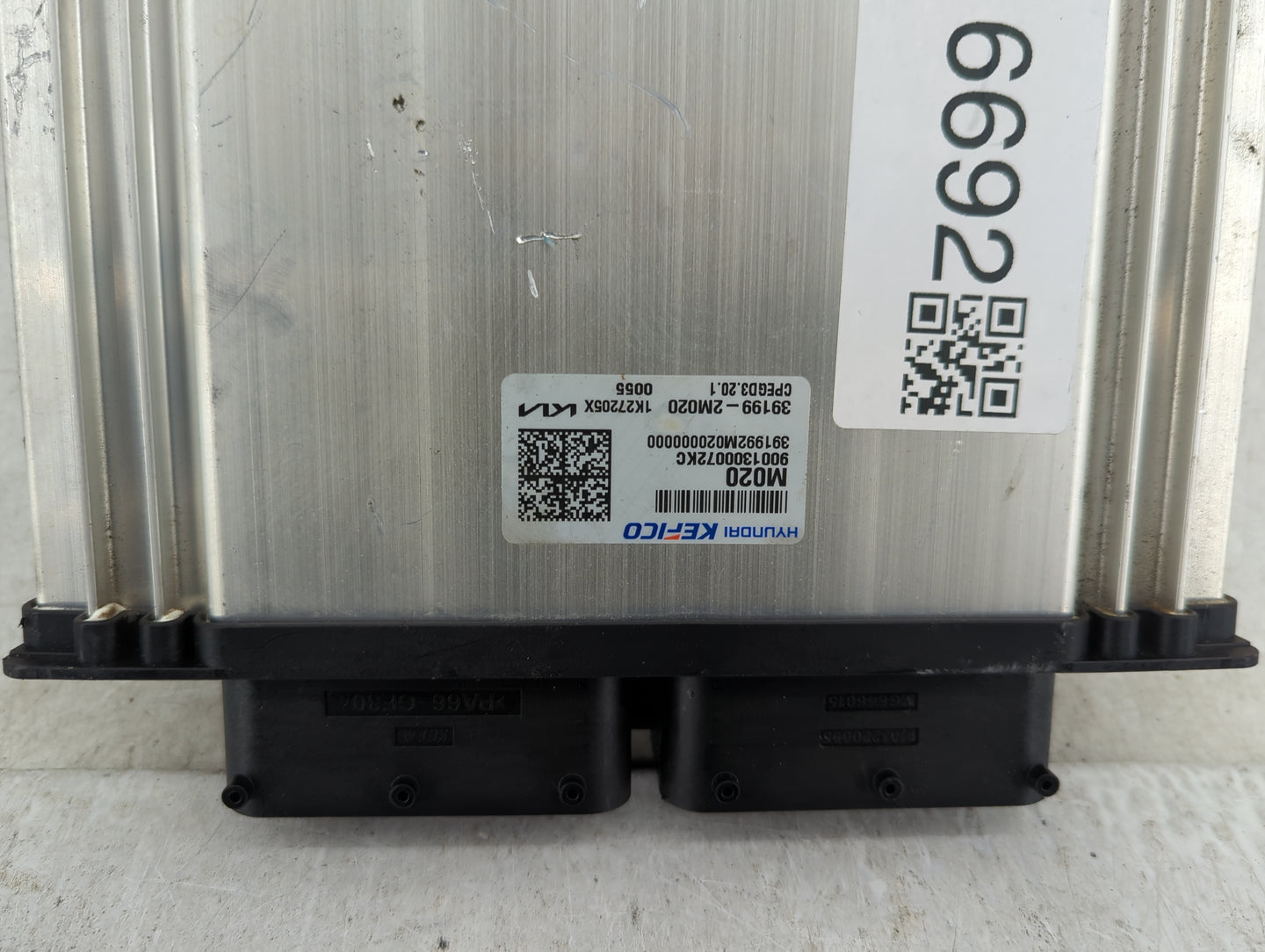 2021 Kia K5 PCM Engine Control Computer ECU ECM PCU OEM P/N:39199-2M020 Fits OEM Used Auto Parts - Oemusedautoparts1.com