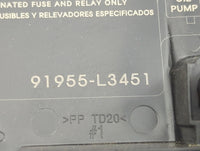 2023 Kia K5 Fusebox Fuse Box Panel Relay Module P/N:91955-L3451 Fits OEM Used Auto Parts - Oemusedautoparts1.com