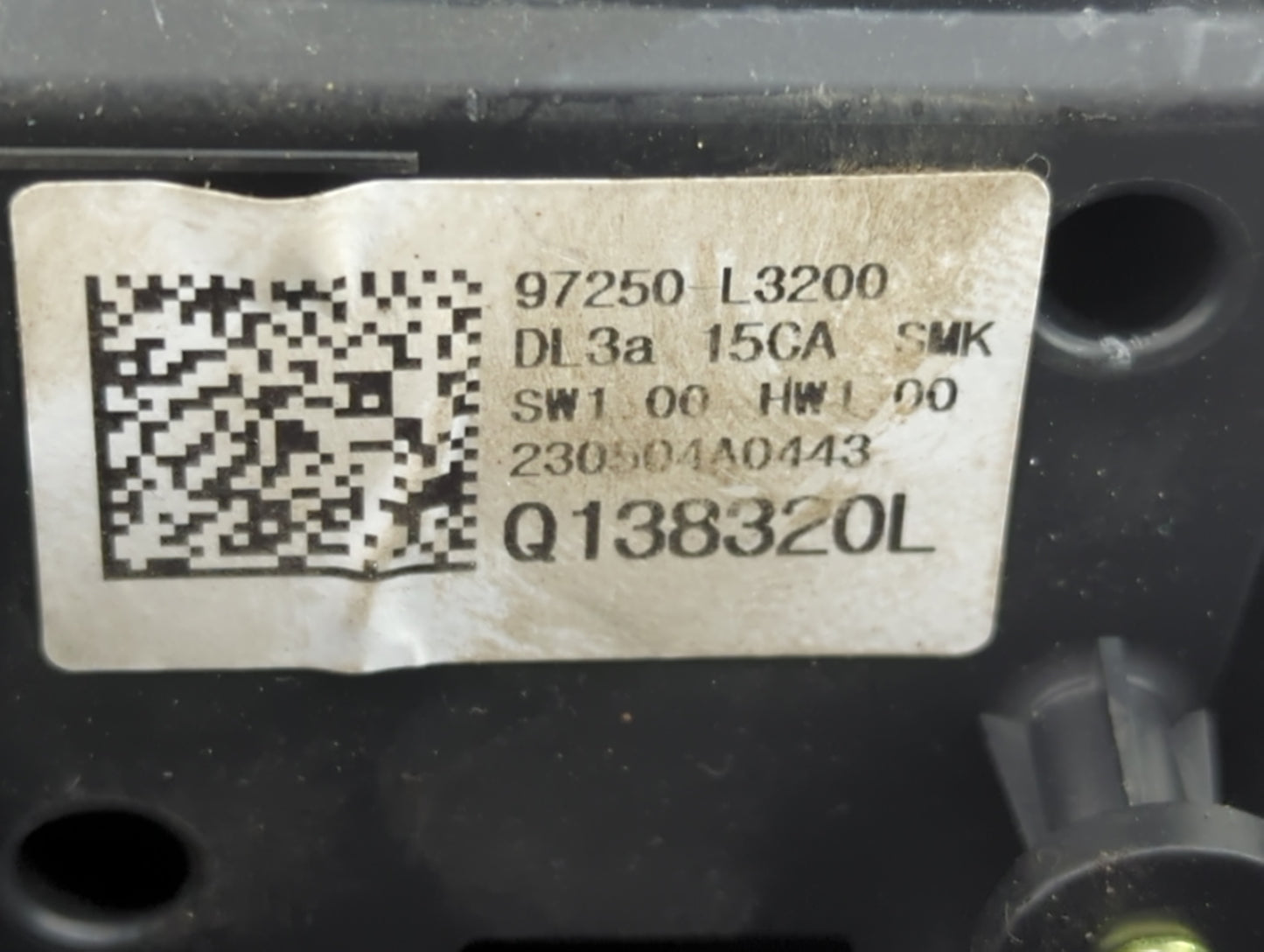 2021 Kia K5 Climate Control Module Temperature AC/Heater Replacement P/N:Q138320L 97250-L3200 Fits OEM Used Auto Parts - Oem