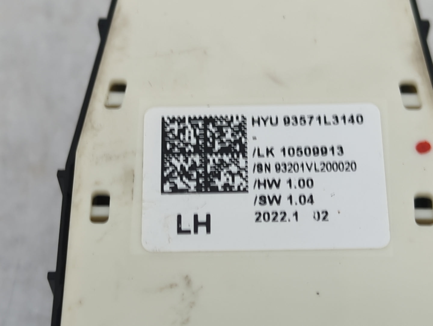 2021 Kia K5 Master Power Window Switch Replacement Driver Side Left P/N:93571L3140 10509913, 93201VL200020 Fits OEM Used Aut