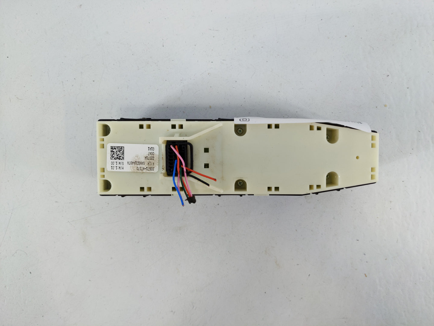 2023 Kia Niro Master Power Window Switch Replacement Driver Side Left P/N:93571-AT370 Fits OEM Used Auto Parts - Oemusedauto