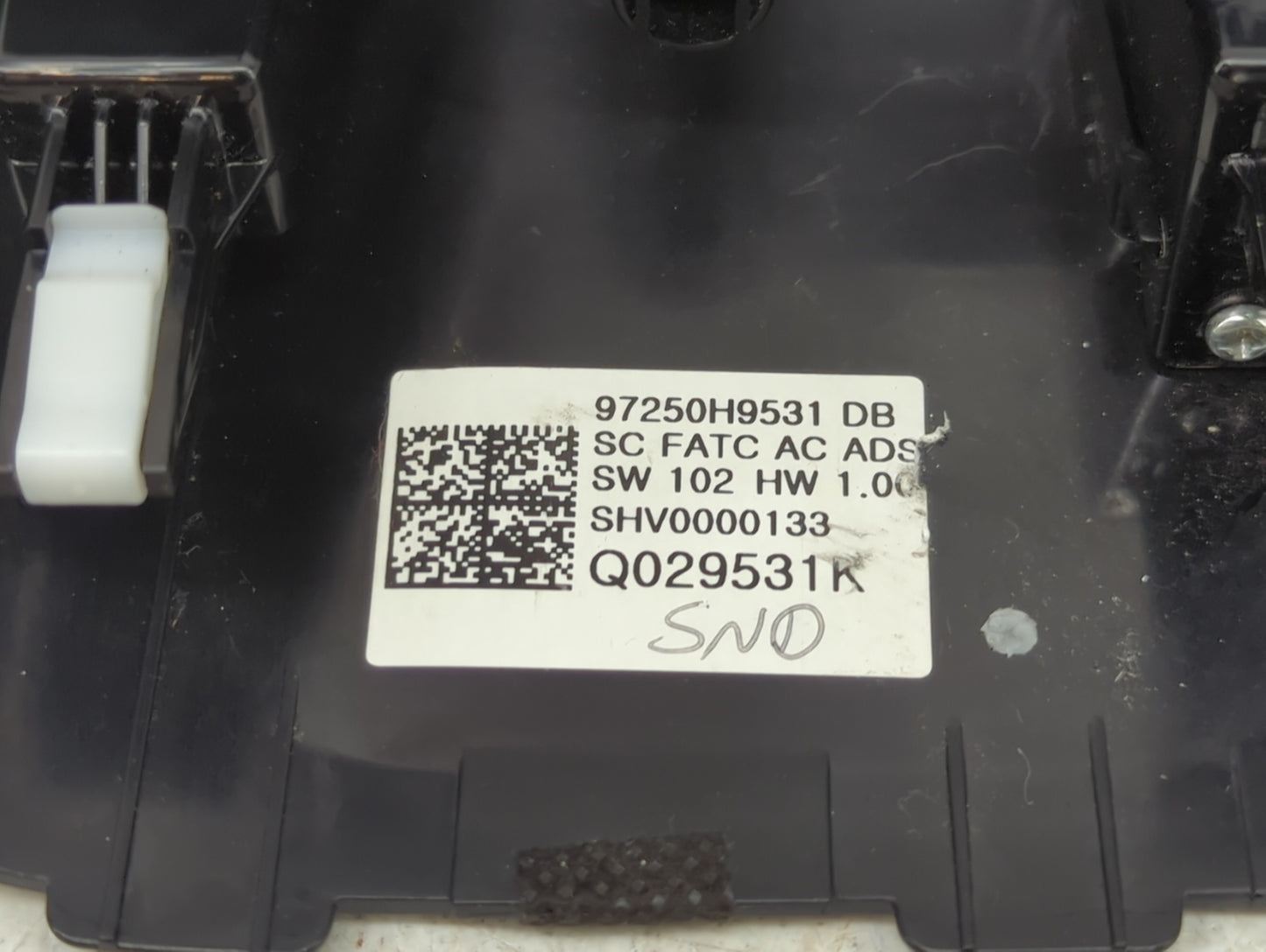 2023 Kia Rio Climate Control Module Temperature AC/Heater Replacement P/N:97250H9531 Fits OEM Used Auto Parts - Oemusedautop