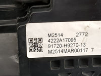 2020 Kia Rio Fusebox Fuse Box Panel Relay Module P/N:91720-H9270-13 4222A17095 Fits OEM Used Auto Parts - Oemusedautoparts1.