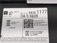 2021 Kia Seltos Radio AM FM Cd Player Receiver Replacement P/N:84361177 Fits OEM Used Auto Parts - Oemusedautoparts1.com
