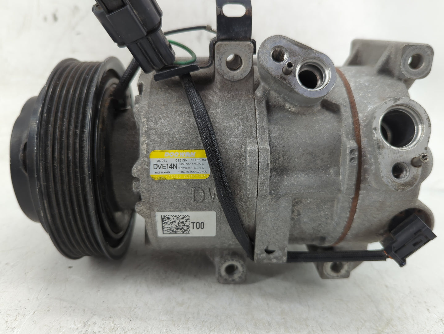 2021-2022 Kia Seltos Air Conditioning A/c Ac Compressor Oem - Oemusedautoparts1.com