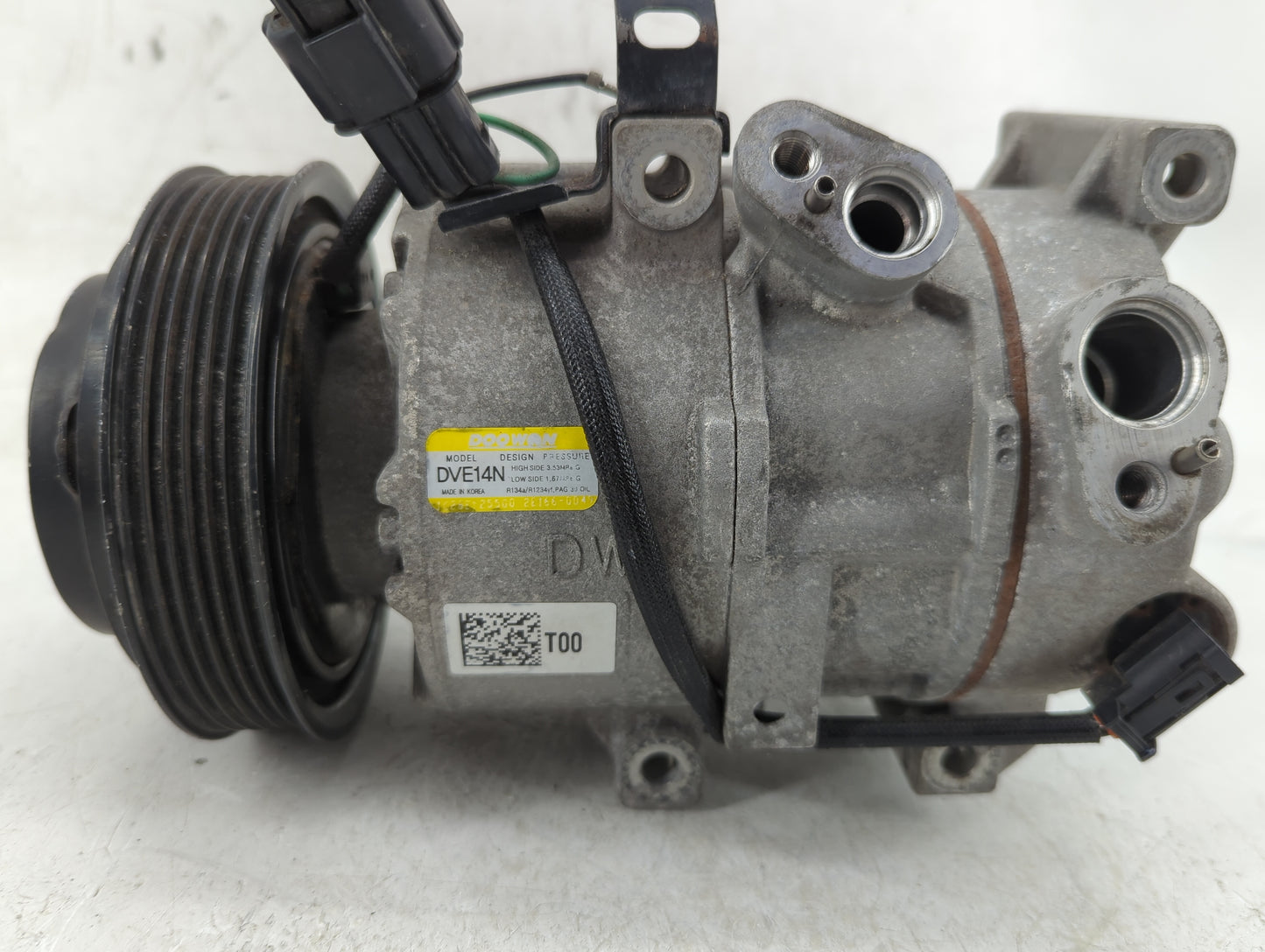 2021-2022 Kia Seltos Air Conditioning A/c Ac Compressor Oem - Oemusedautoparts1.com