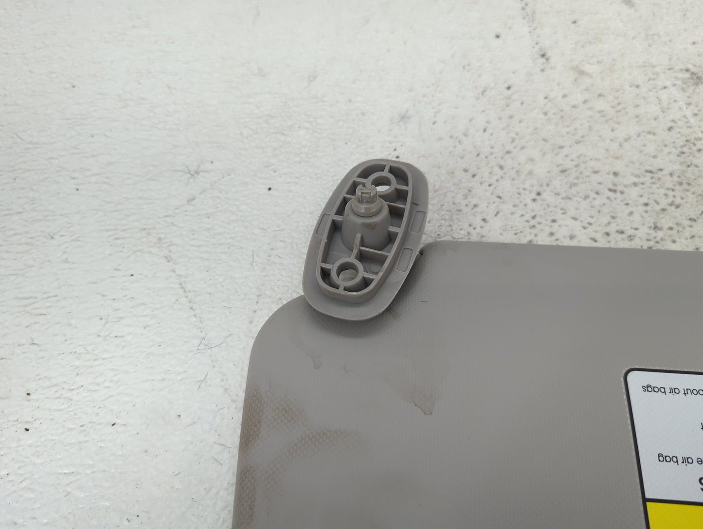 2021-2022 Kia Seltos Sun Visor Shade Replacement Passenger Right Mirror Fits Fits 2021 2022 OEM Used Auto Parts - Oemusedaut