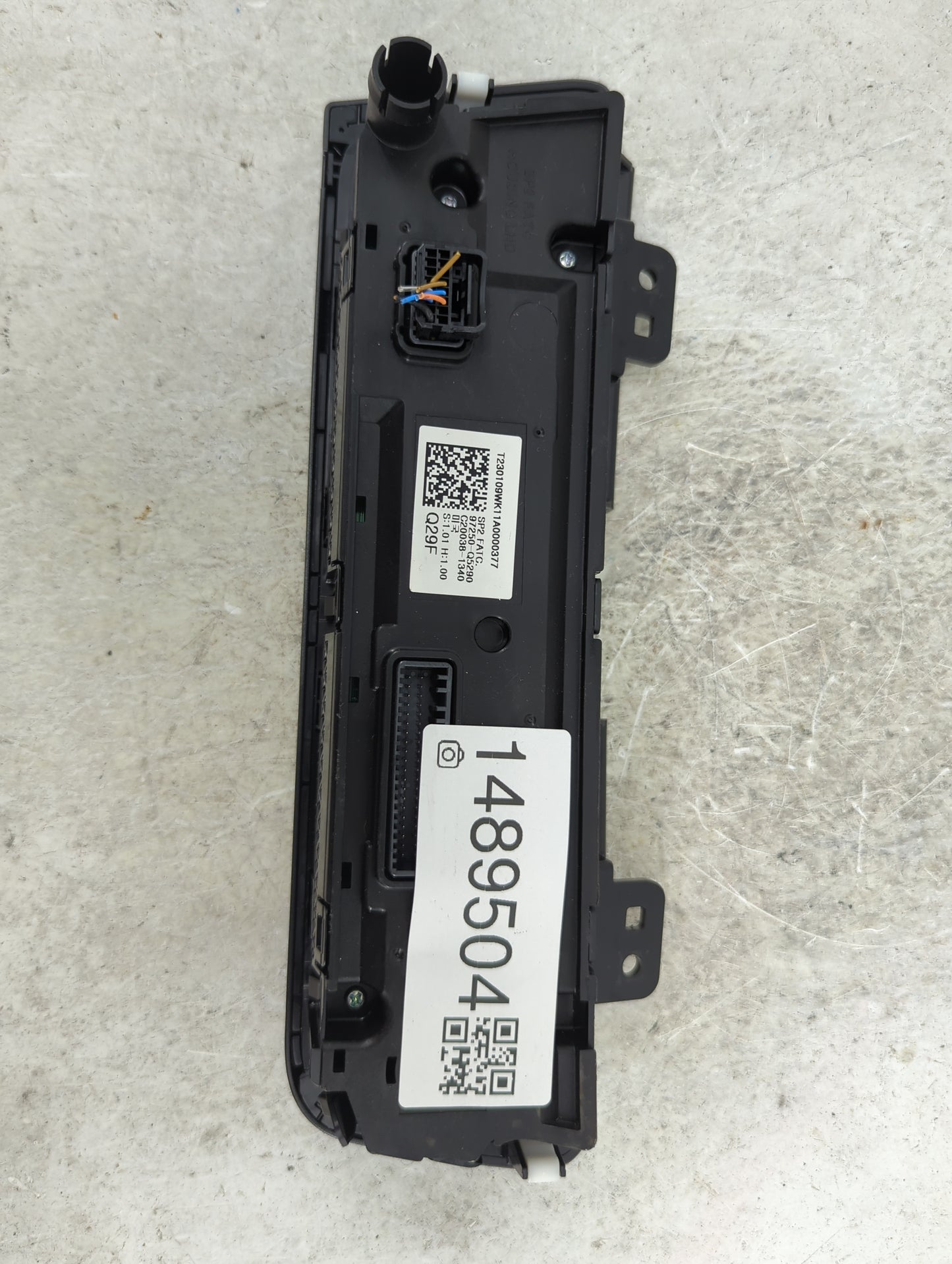 2021-2022 Kia Seltos Climate Control Module Temperature AC/Heater Replacement P/N:97250-Q5290 C20038-1340 Fits Fits 2021 202