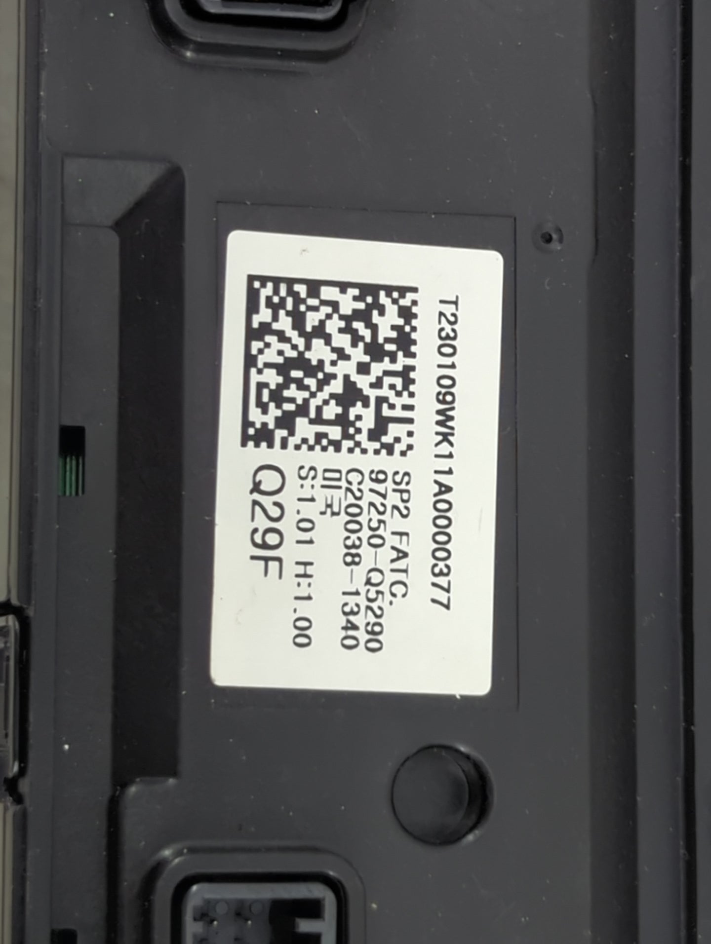 2021-2022 Kia Seltos Climate Control Module Temperature AC/Heater Replacement P/N:97250-Q5290 C20038-1340 Fits Fits 2021 202