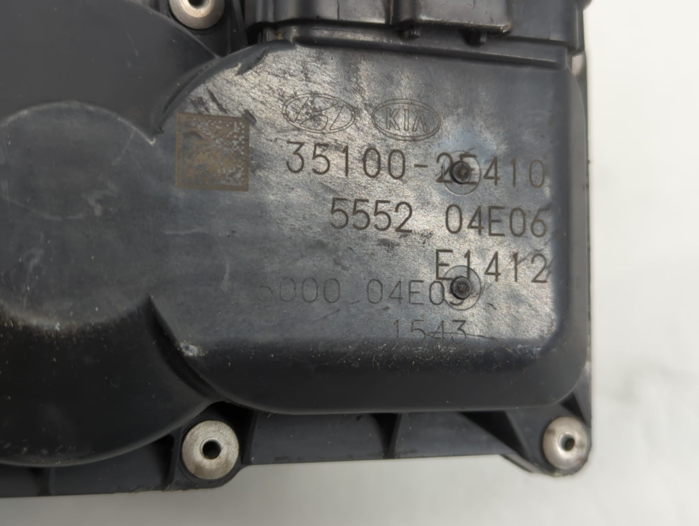 2021-2022 Kia Seltos Throttle Body P/N:5552 35100-2E410 Fits Fits 2020 2021 2022 OEM Used Auto Parts - Oemusedautoparts1.com