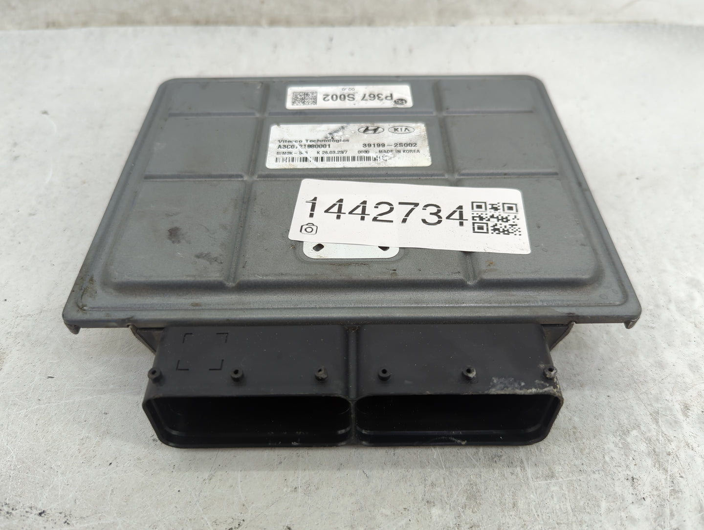 2021 Kia Sorento PCM Engine Control Computer ECU ECM PCU OEM P/N:39199-2S002 A3C0121980001, 39122-2S001 Fits OEM Used Auto P