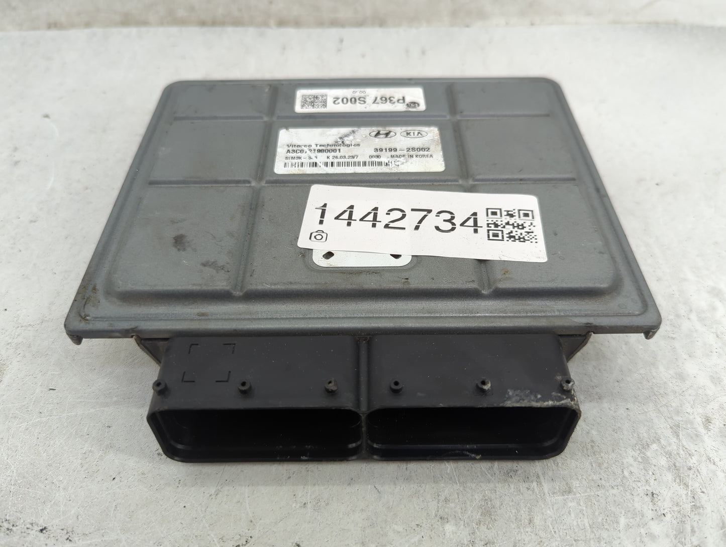 2021 Kia Sorento PCM Engine Control Computer ECU ECM PCU OEM P/N:39199-2S002 A3C0121980001, 39122-2S001 Fits OEM Used Auto P