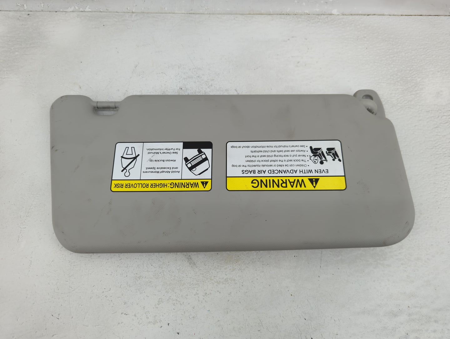 2023 Kia Soul Sun Visor Shade Replacement Driver Left Mirror Fits OEM Used Auto Parts - Oemusedautoparts1.com