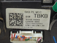 2023 Kia Soul Climate Control Module Temperature AC/Heater Replacement P/N:C20039-4840 97250-K0BK0 Fits OEM Used Auto Parts 
