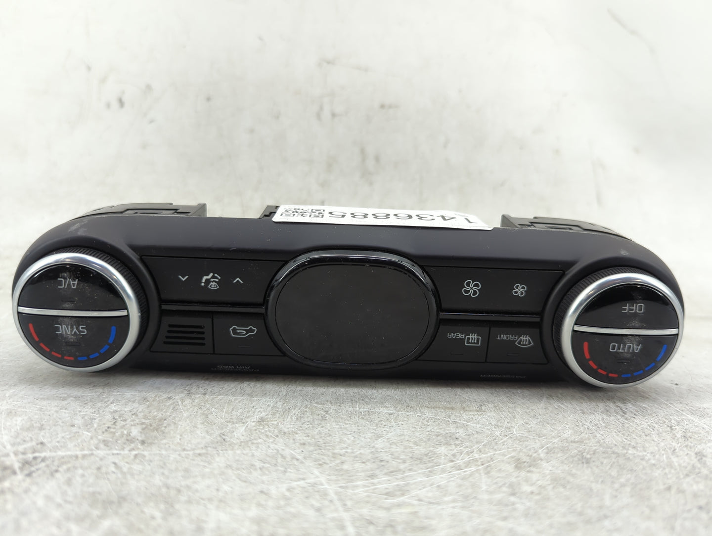 2023 Kia Soul Climate Control Module Temperature AC/Heater Replacement P/N:97250-K0JF0 Fits OEM Used Auto Parts - Oemusedaut