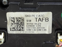 2023 Kia Soul Climate Control Module Temperature AC/Heater Replacement P/N:97250-K0JF0 Fits OEM Used Auto Parts - Oemusedaut