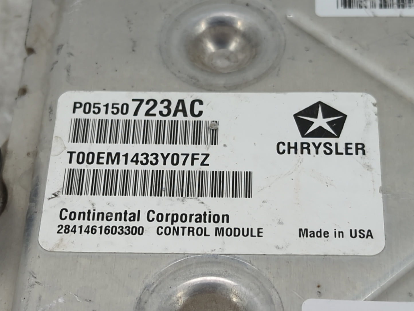 2023 Kia Soul PCM Engine Control Computer ECU ECM PCU OEM P/N:P05150723AC T00EM1433Y07FZ Fits OEM Used Auto Parts - Oemuseda