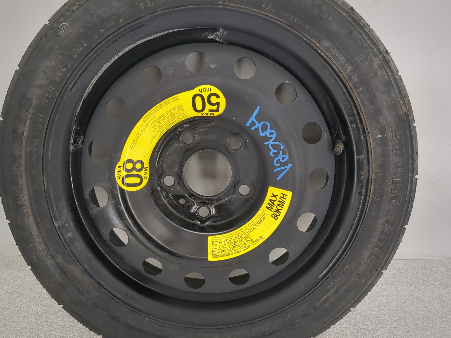 2014-2022 Kia Soul Spare Donut Tire Wheel Rim Oem - Oemusedautoparts1.com