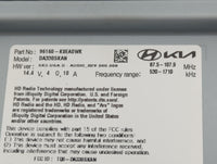 2023 Kia Soul Radio AM FM Cd Player Receiver Replacement P/N:96160-K0EA0WK DA330SKAN, TQ8-DA330SKAN Fits OEM Used Auto Parts