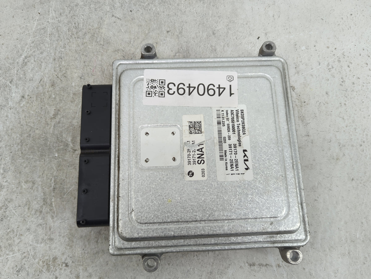2023 Kia Soul PCM Engine Control Computer ECU ECM PCU OEM P/N:39170-2ENA1 39171-2ENA1, SKDSP2KS6G2A, A3C7033150001, SIM2K-25