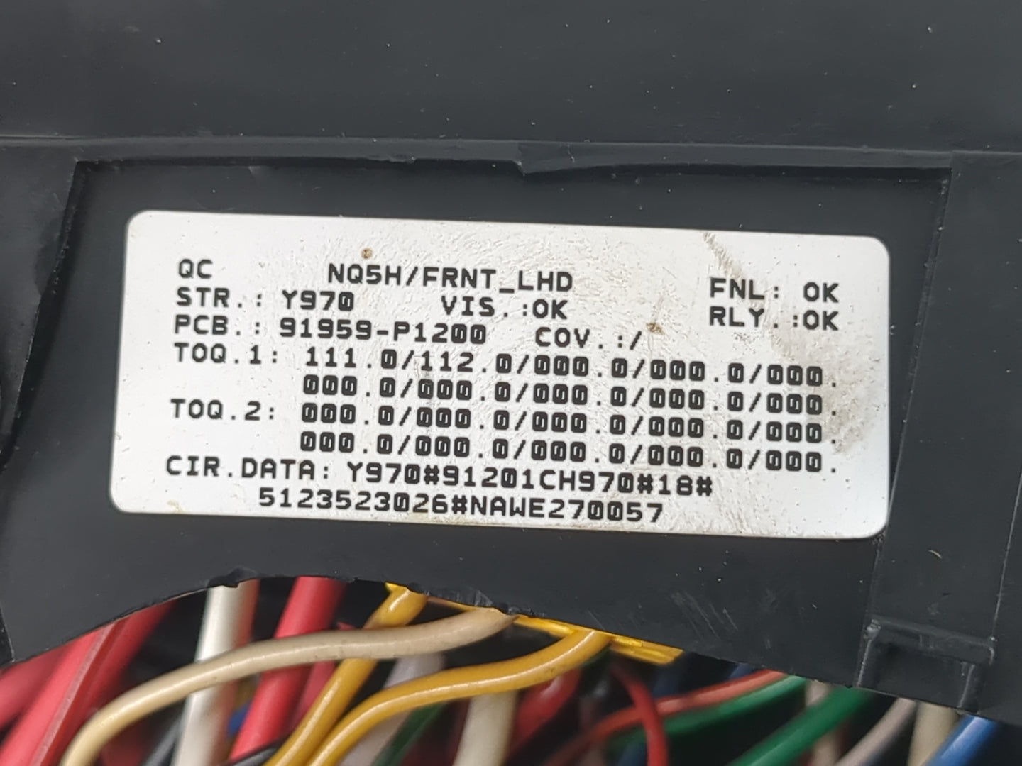 2023 Kia Sportage Fusebox Fuse Box Panel Relay Module P/N:91959-P1200 Fits OEM Used Auto Parts - Oemusedautoparts1.com
