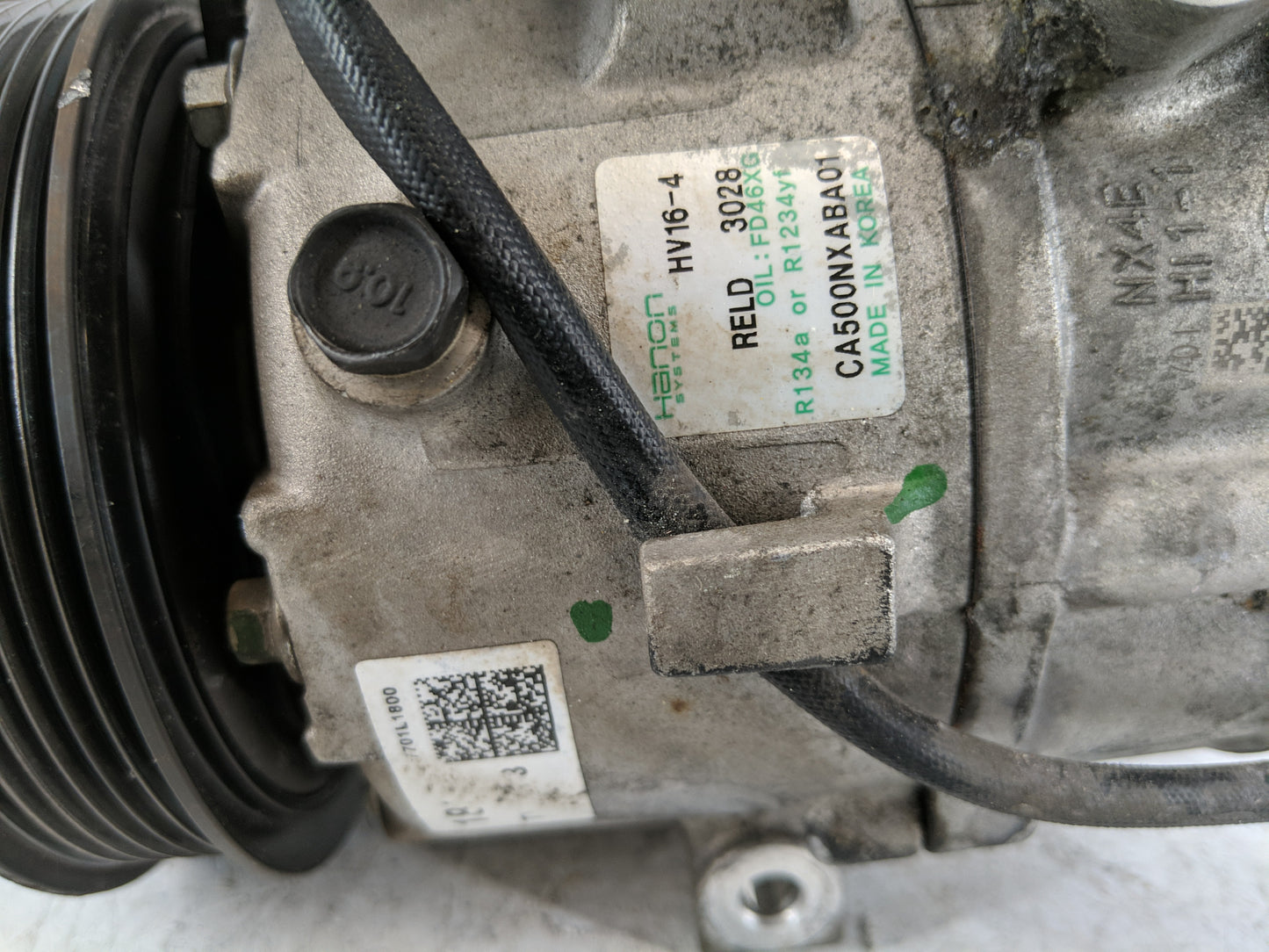 Kia Sportage Air Conditioning A/c Ac Compressor Oem - Oemusedautoparts1.com