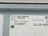2023 Kia Sportage Radio AM FM Cd Player Receiver Replacement P/N:96560-DW000FHL VT250TWAN, TQ8-VT250TWAN Fits OEM Used Auto 