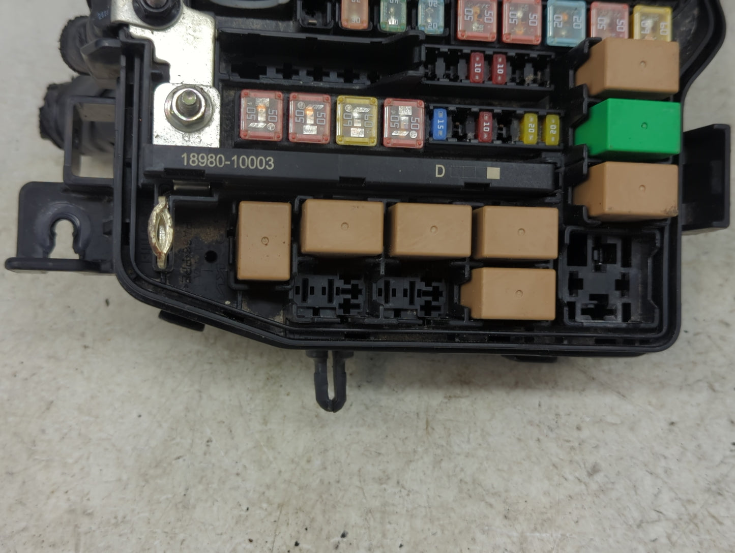 2023 Kia Sportage Fusebox Fuse Box Panel Relay Module P/N:18980-10003 91950-P1300 Fits OEM Used Auto Parts - Oemusedautopart