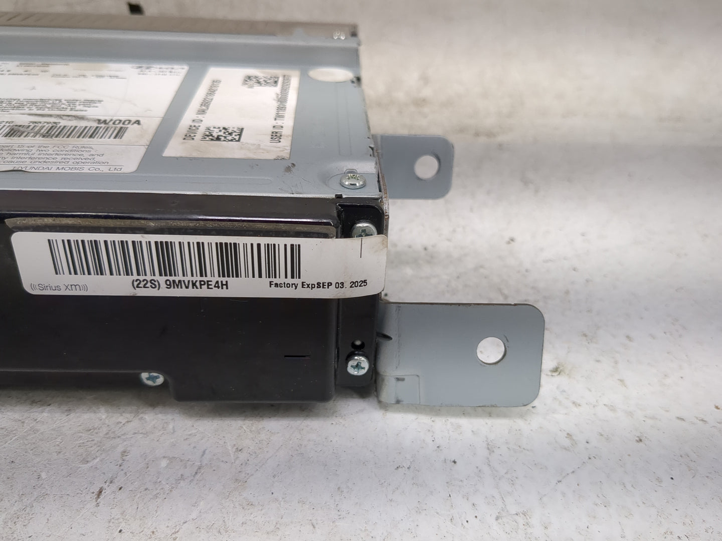 2023 Kia Sportage Radio AM FM Cd Player Receiver Replacement P/N:96560-DW000FHL VT250TWAN, TQ8-VT250TWAN, YZP-VL3000 Fits OE