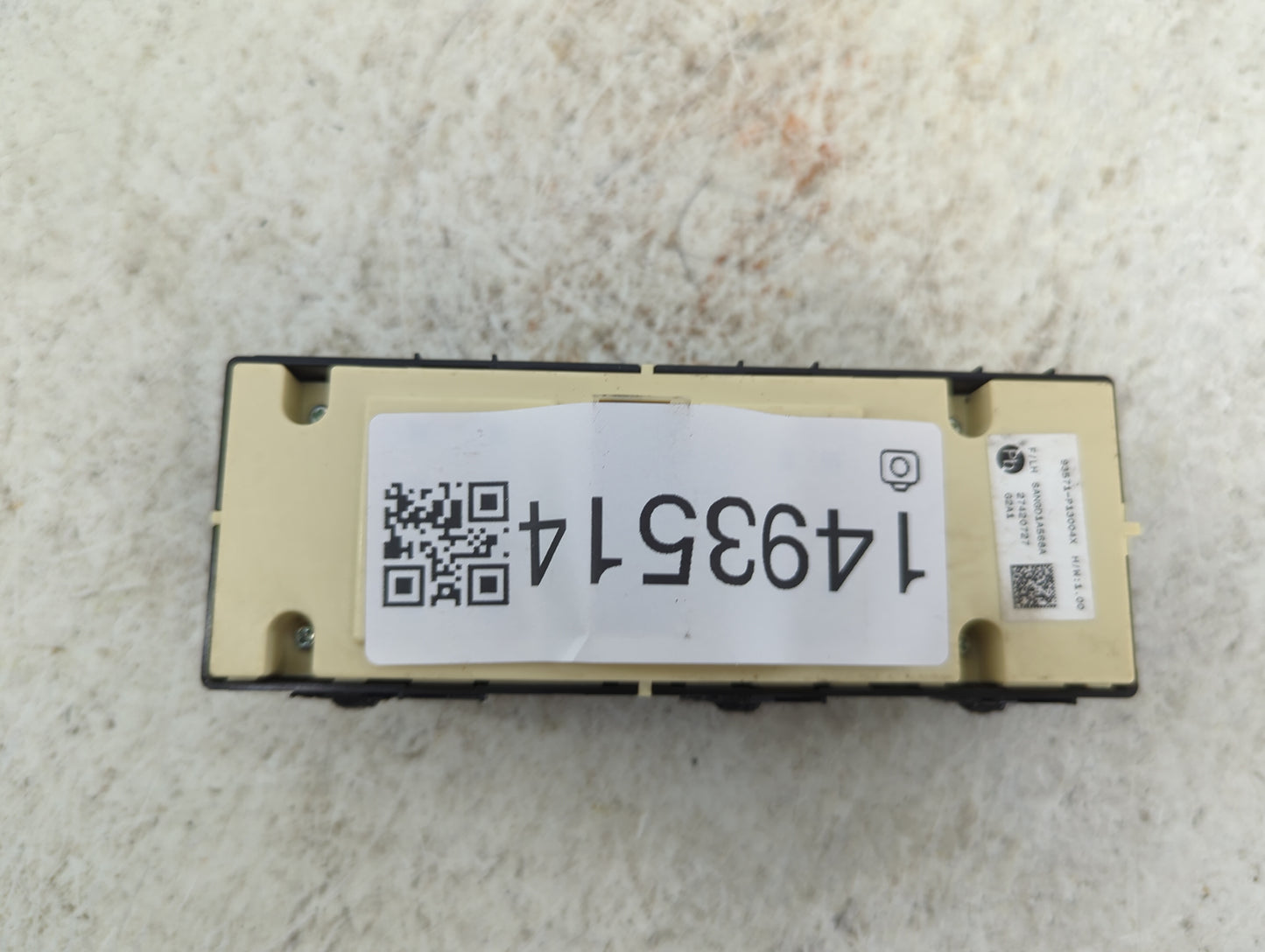 2023 Kia Sportage Master Power Window Switch Replacement Driver Side Left P/N:93571-P13004X SANGD1A568A Fits OEM Used Auto P