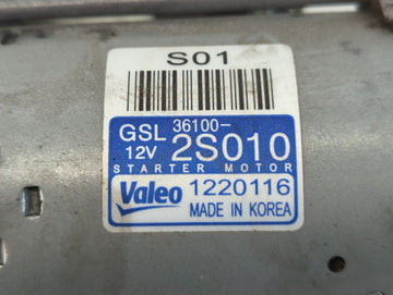 2023 Kia Sportage Car Starter Motor Solenoid OEM P/N:1220116 36100-2S010 Fits Fits 2020 2021 2022 OEM Used Auto Parts