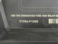 2023 Kia Sportage Fusebox Fuse Box Panel Relay Module P/N:91956-P1020 Fits OEM Used Auto Parts - Oemusedautoparts1.com