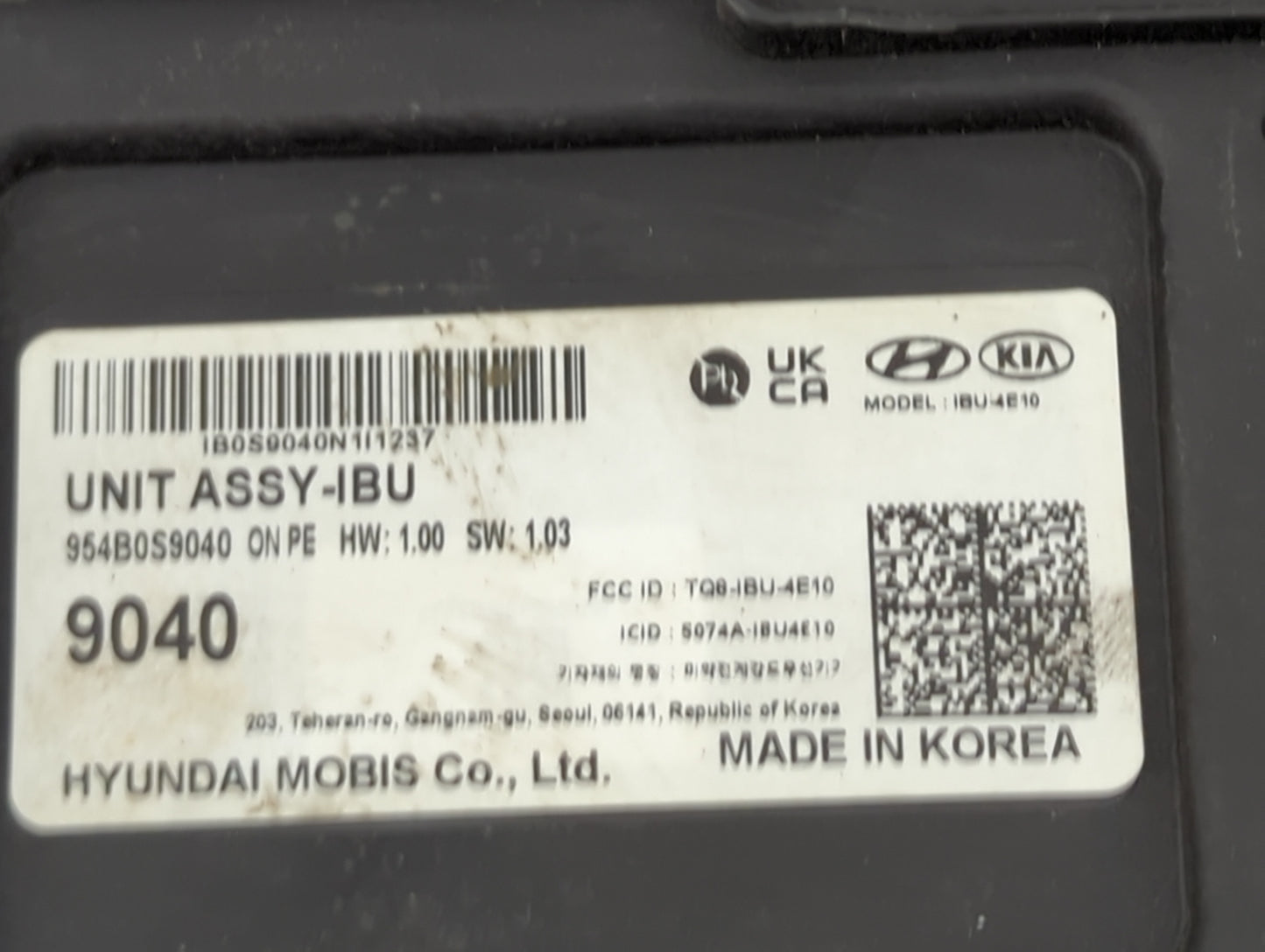 2023 Kia Telluride Body Control Module Bcm Inner Cabin Fuse Box - Oemusedautoparts1.com