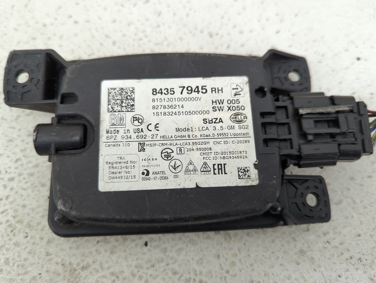 Lexus Es300h Driver Assist Control Module - Oemusedautoparts1.com