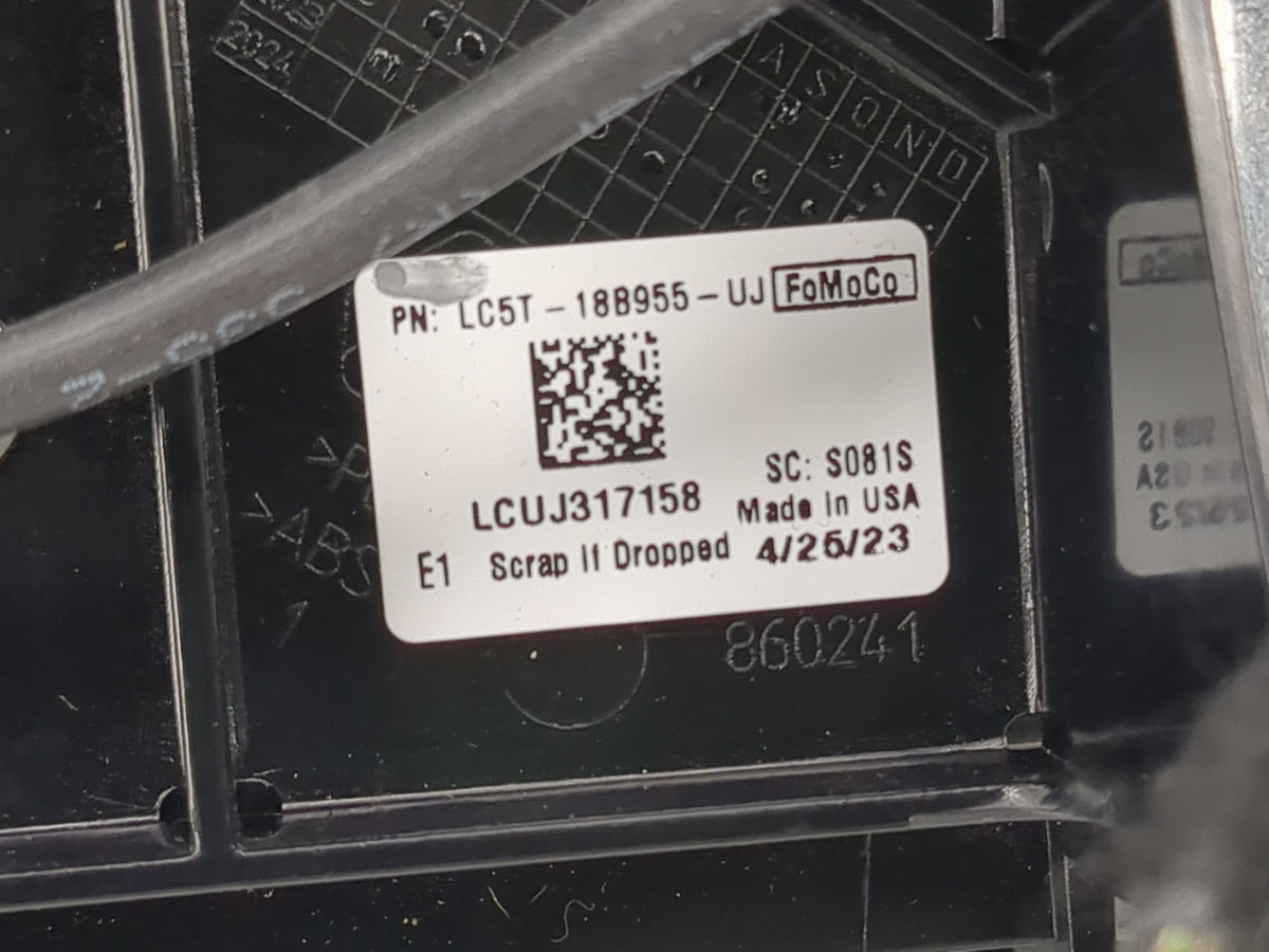 2023 Lincoln Aviator Information Radio Display Screen - Oemusedautoparts1.com