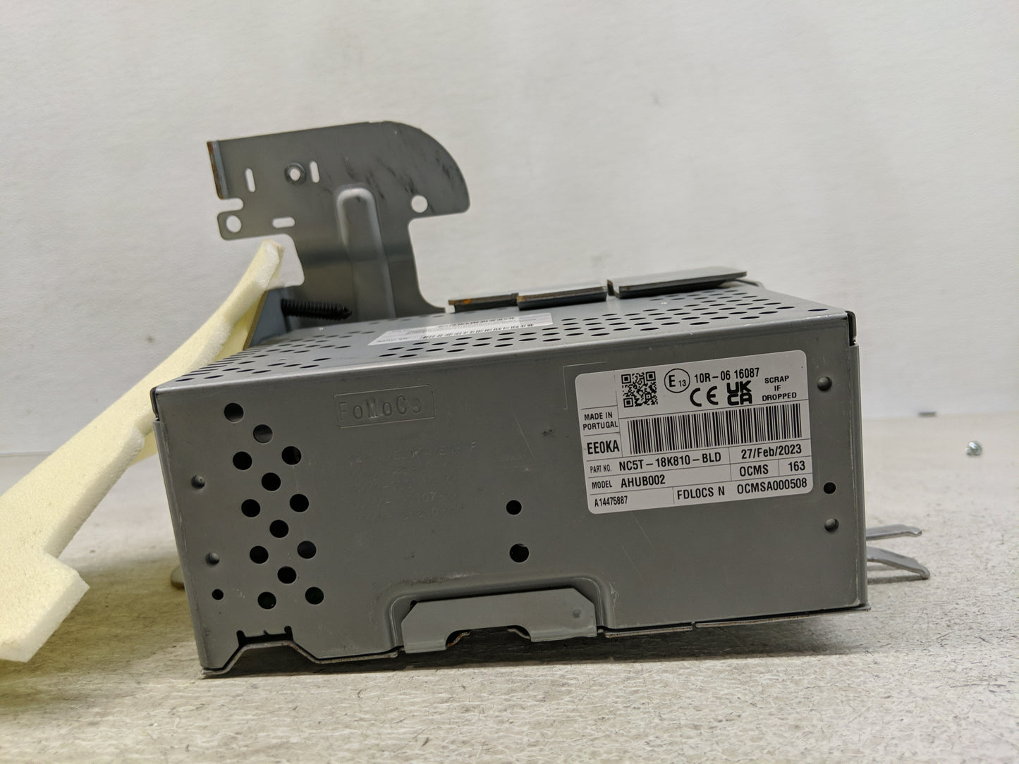 2023 Lincoln Aviator Radio AM FM Cd Player Receiver Replacement P/N:NC5T-18K810-BLD Fits OEM Used Auto Parts - Oemusedautopa