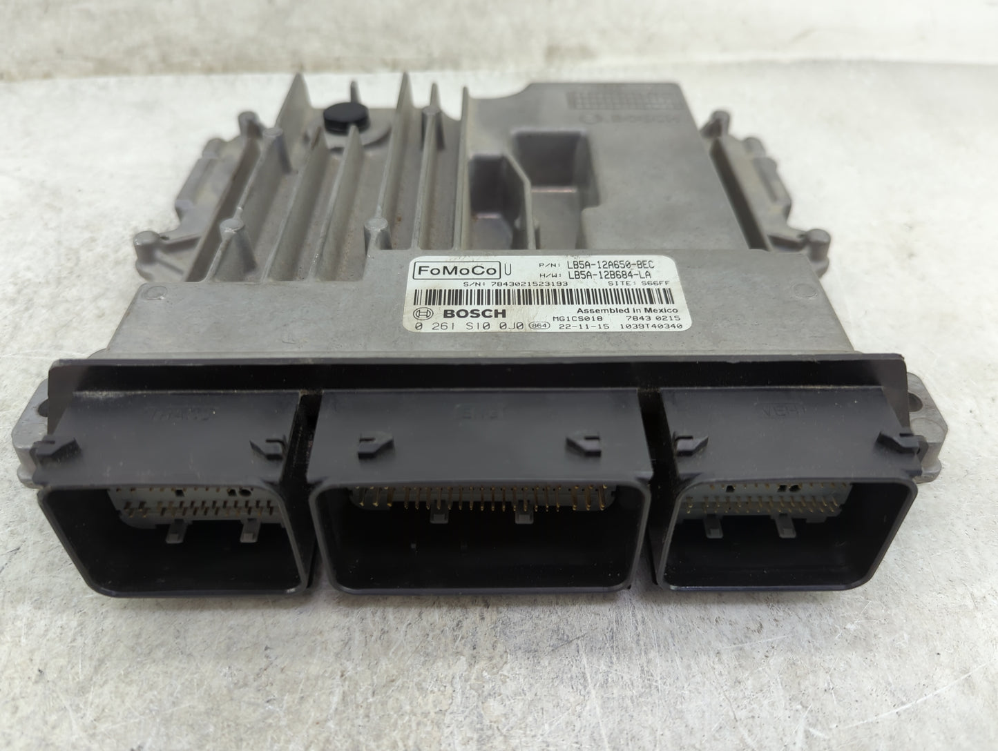 2020 Lincoln Aviator PCM Engine Control Computer ECU ECM PCU OEM P/N:LB5A-12A650-BEC LB5A-12B684-LA Fits Fits 2021 2022 OEM 