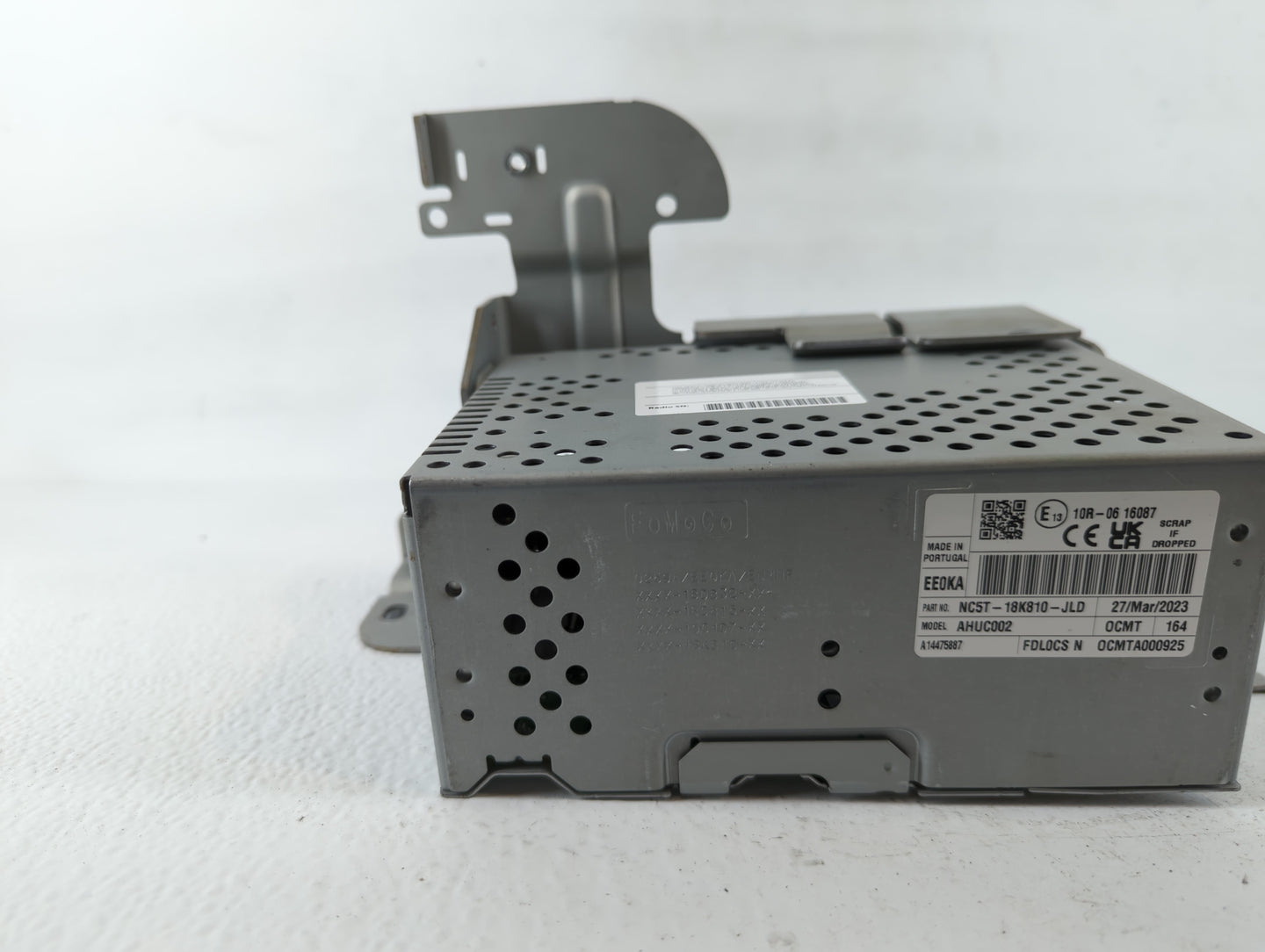 2023 Lincoln Aviator Radio AM FM Cd Player Receiver Replacement P/N:NC5T-18K810-JLD Fits OEM Used Auto Parts - Oemusedautopa