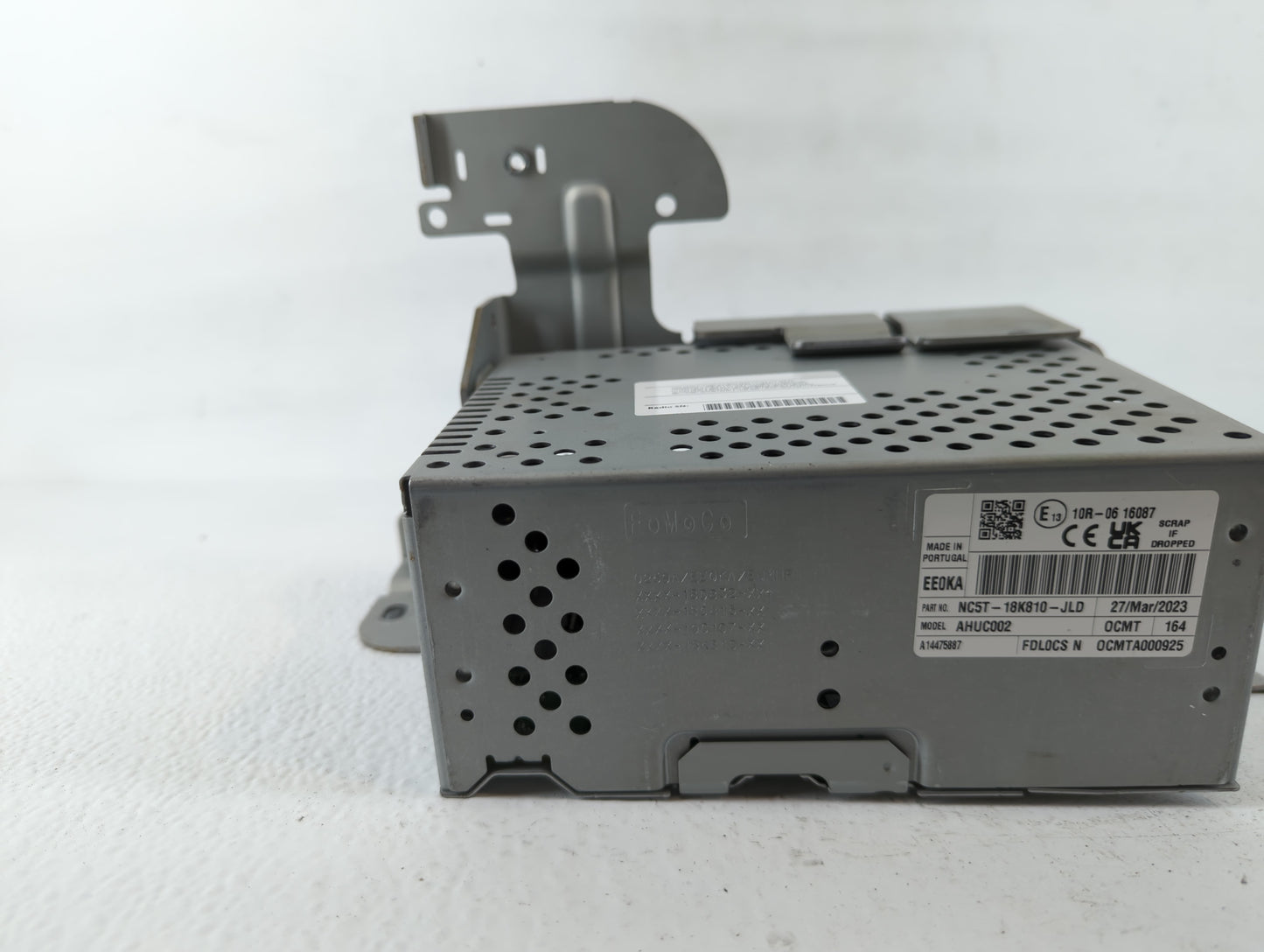 2023 Lincoln Aviator Radio AM FM Cd Player Receiver Replacement P/N:NC5T-18K810-JLD Fits OEM Used Auto Parts - Oemusedautopa