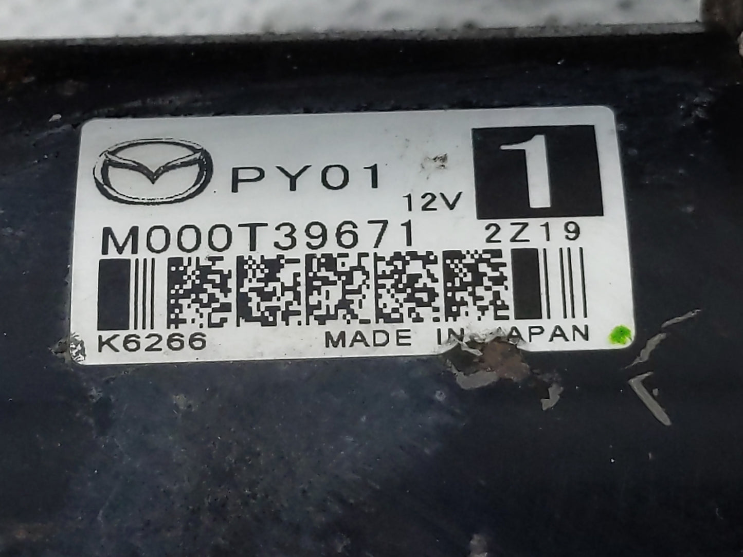 2014-2022 Mazda 3 Car Starter Motor Solenoid OEM P/N:M000T39671 Fits Fits 2014 2015 2016 2017 2018 2019 2020 2021 2022 OEM U