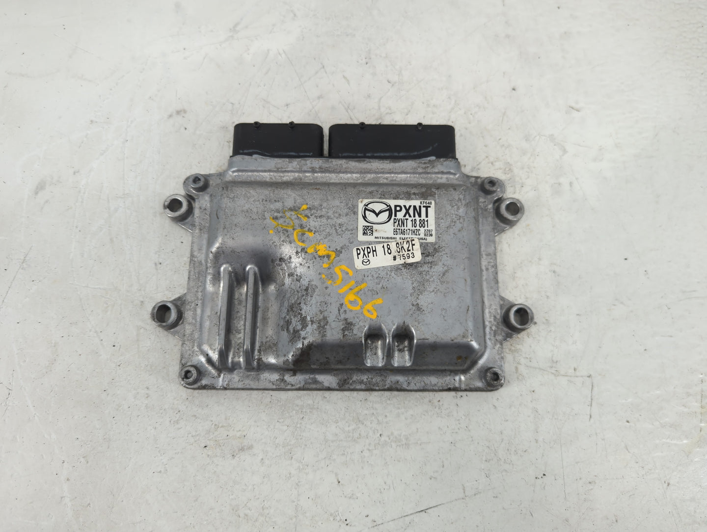 2019-2022 Mazda 3 PCM Engine Control Computer ECU ECM PCU OEM P/N:E6TA6171HZC Fits Fits 2019 2020 2021 2022 OEM Used Auto Pa