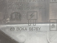 2023 Mazda 3 Fusebox Fuse Box Panel Relay Module P/N:BCKA 6676Y Fits Fits 2020 2021 2022 OEM Used Auto Parts - Oemusedautopa