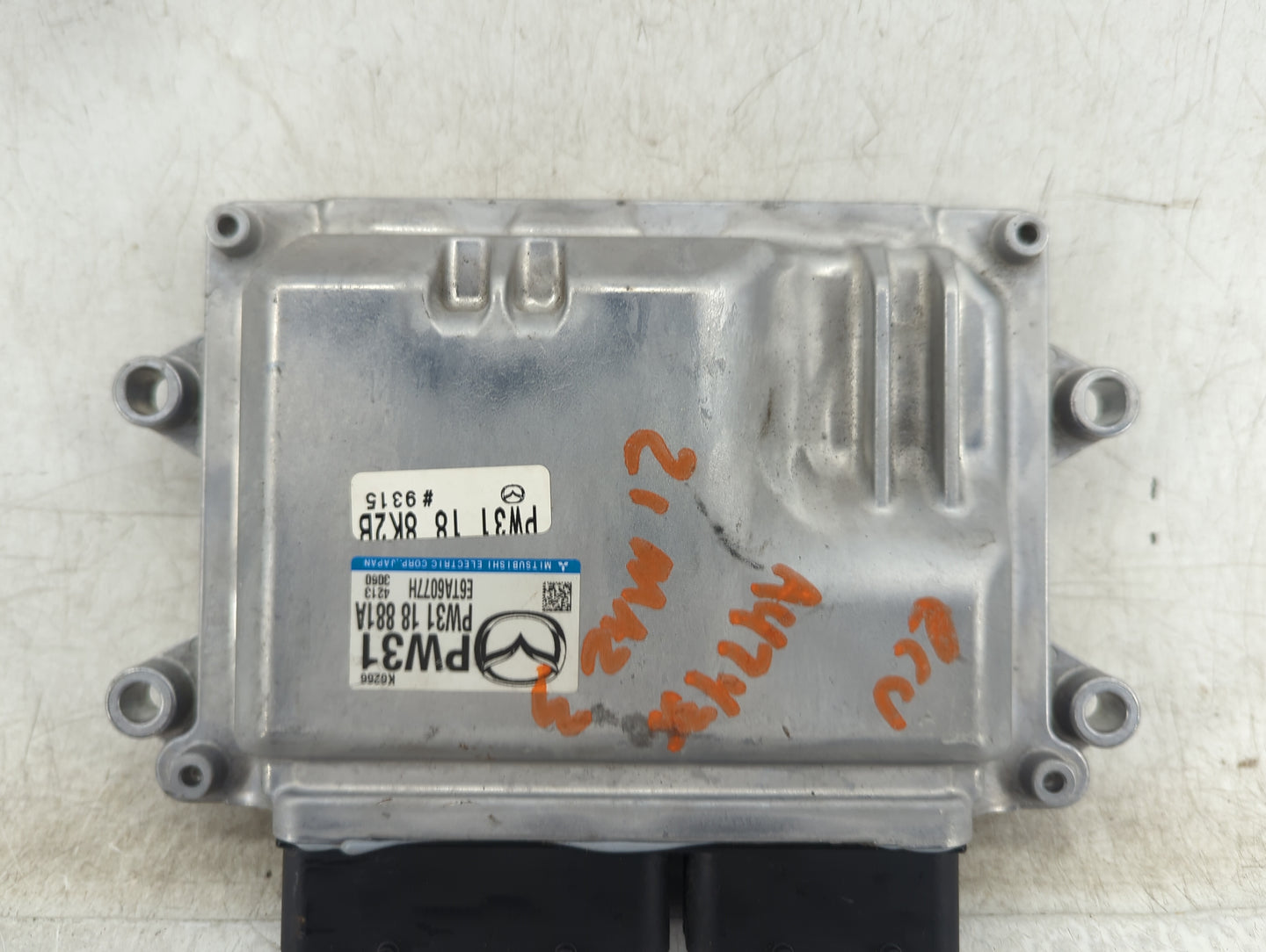 2019-2022 Mazda 3 PCM Engine Control Computer ECU ECM PCU OEM P/N:PW31 18 881A Fits Fits 2019 2020 2021 2022 OEM Used Auto P